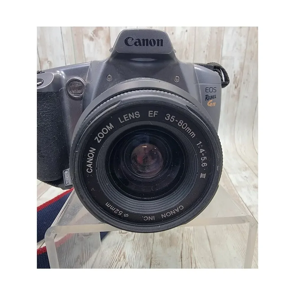 Canon EOS Rebel GII 35mm SLR Film Camera with EF 35-80mm 1:4-5.6 III Zoom Lens